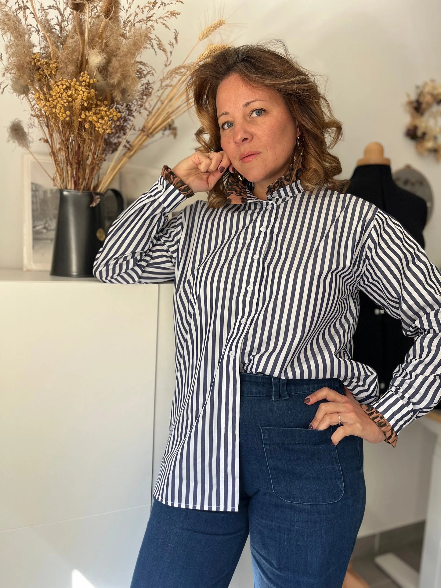 Extension gratuite du patron Constance - Col victorien