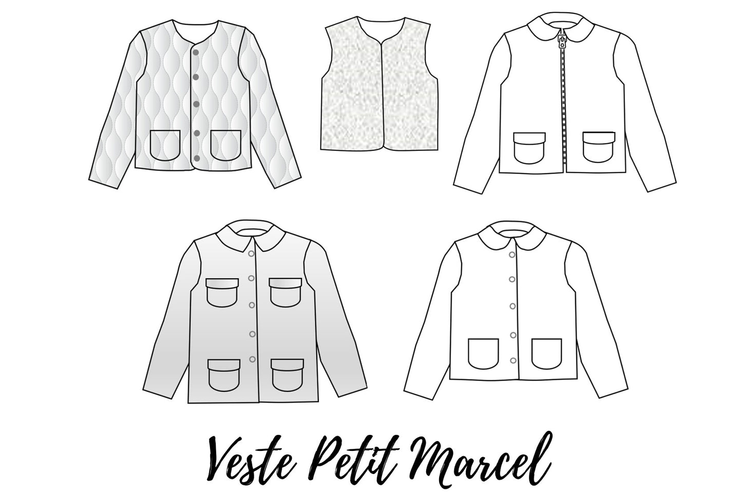 Patron Petit Marcel - Veste et manteau