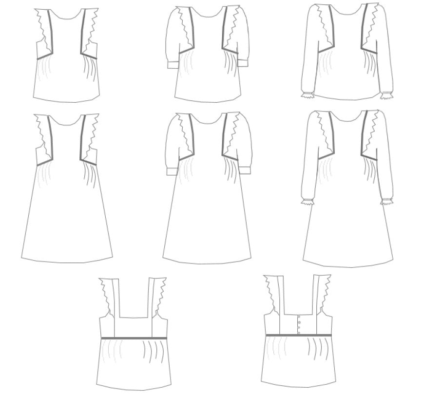 Patron Fanny - Blouse / Robe