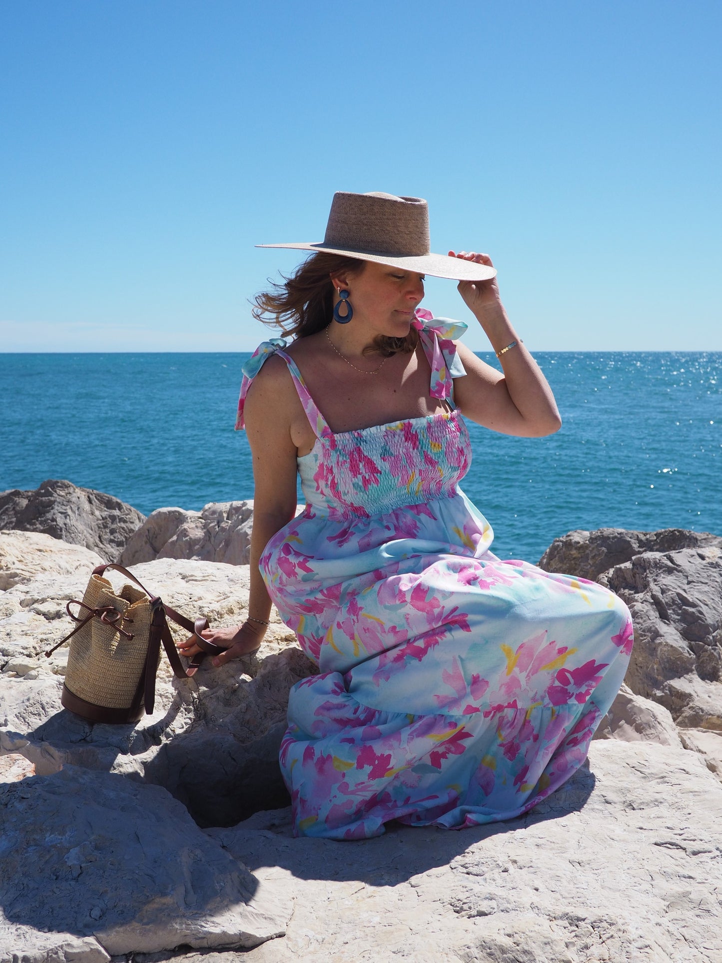 Patron Ninon Robe - Crop Top