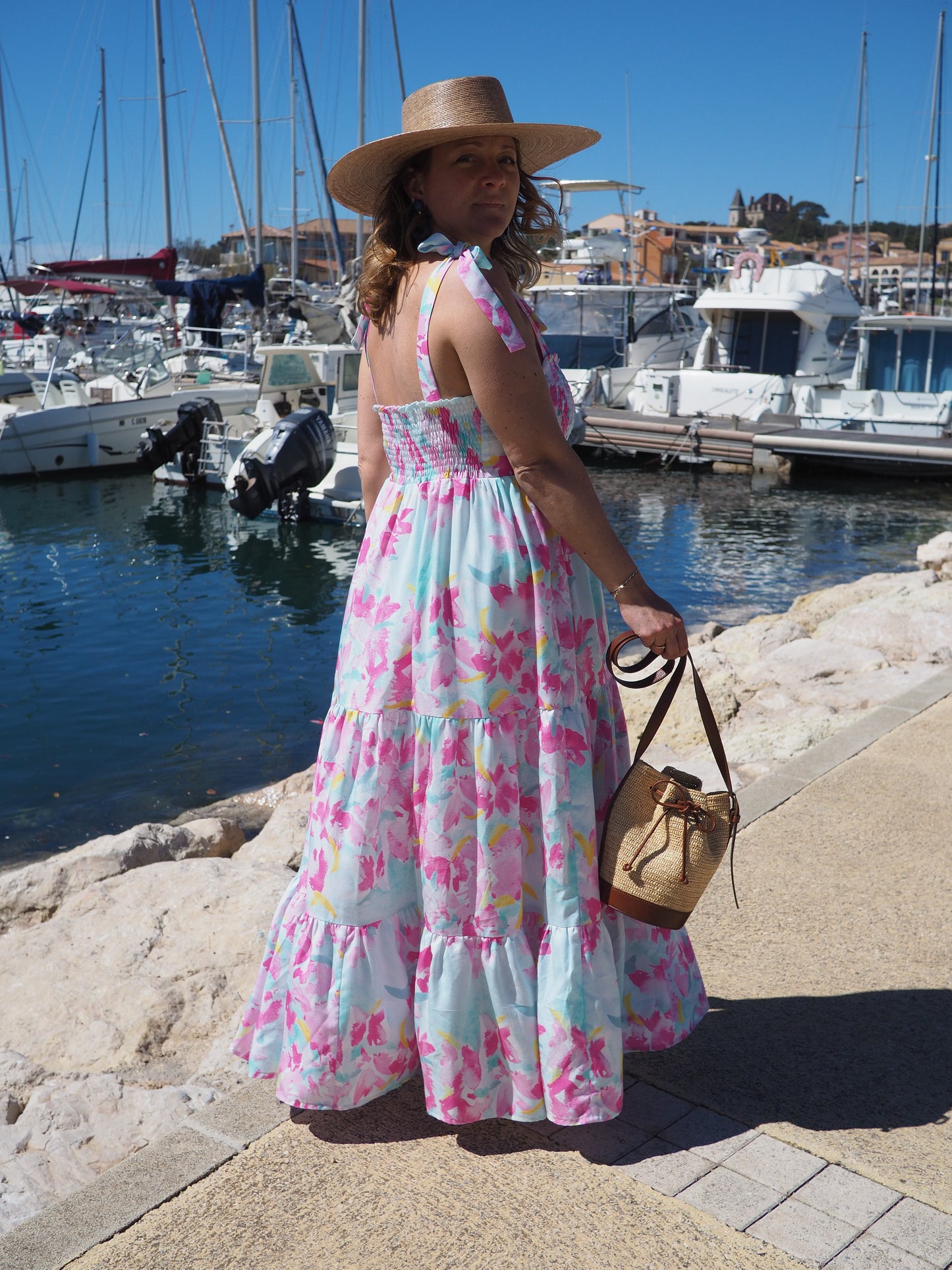 Patron Ninon Robe - Crop Top