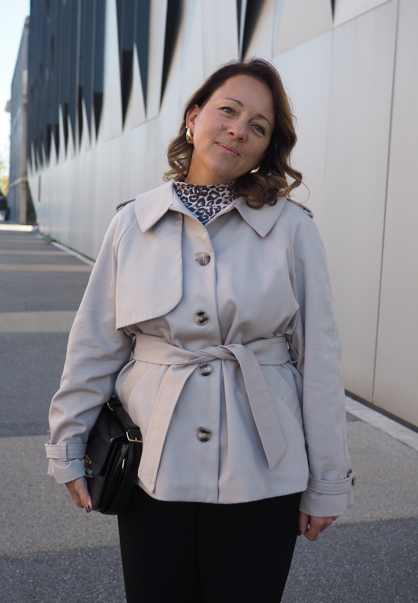 Tissu - Gabardine écru (coupon de 195 cm)