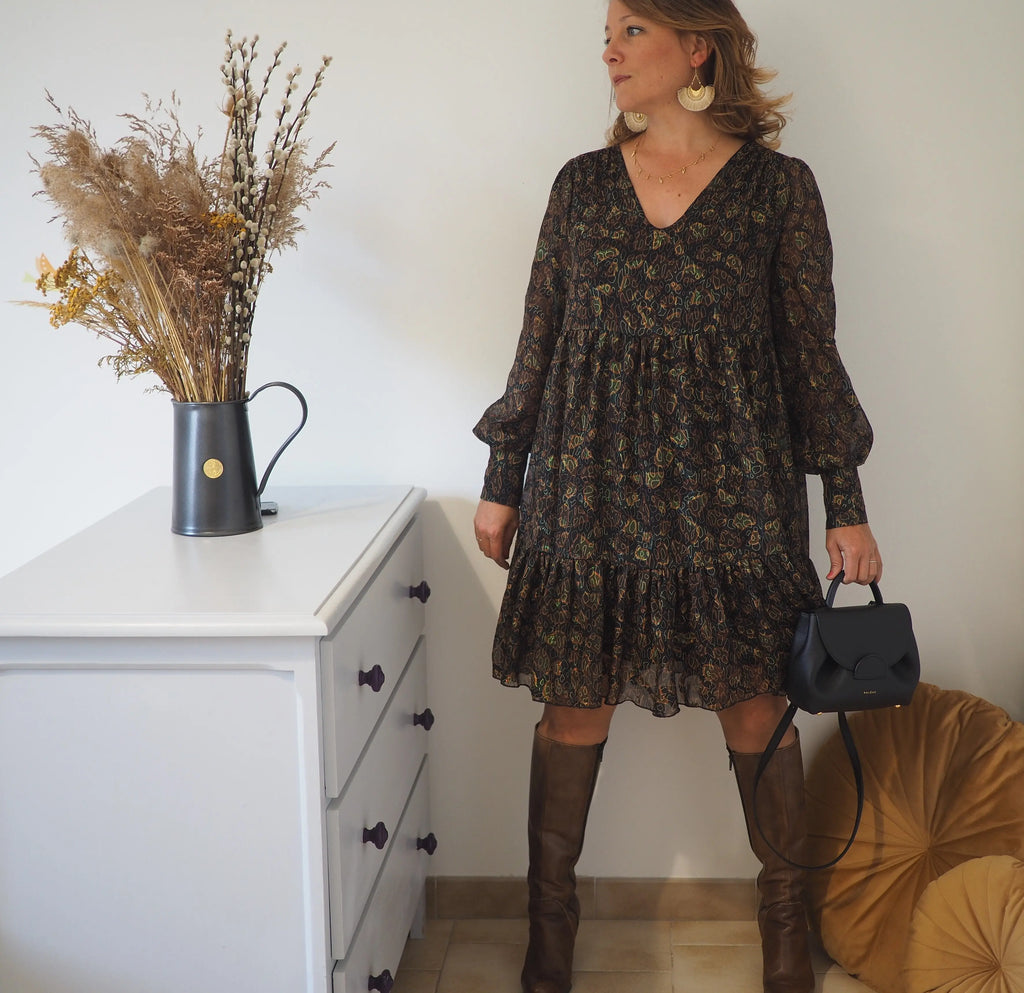 Patron Augustine - Blouse / Robe - Ma Petite Fabrique - Patrons de couture