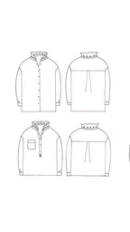 Extension gratuite du patron Constance - Col victorien - Ma Petite Fabrique - Patrons de couture