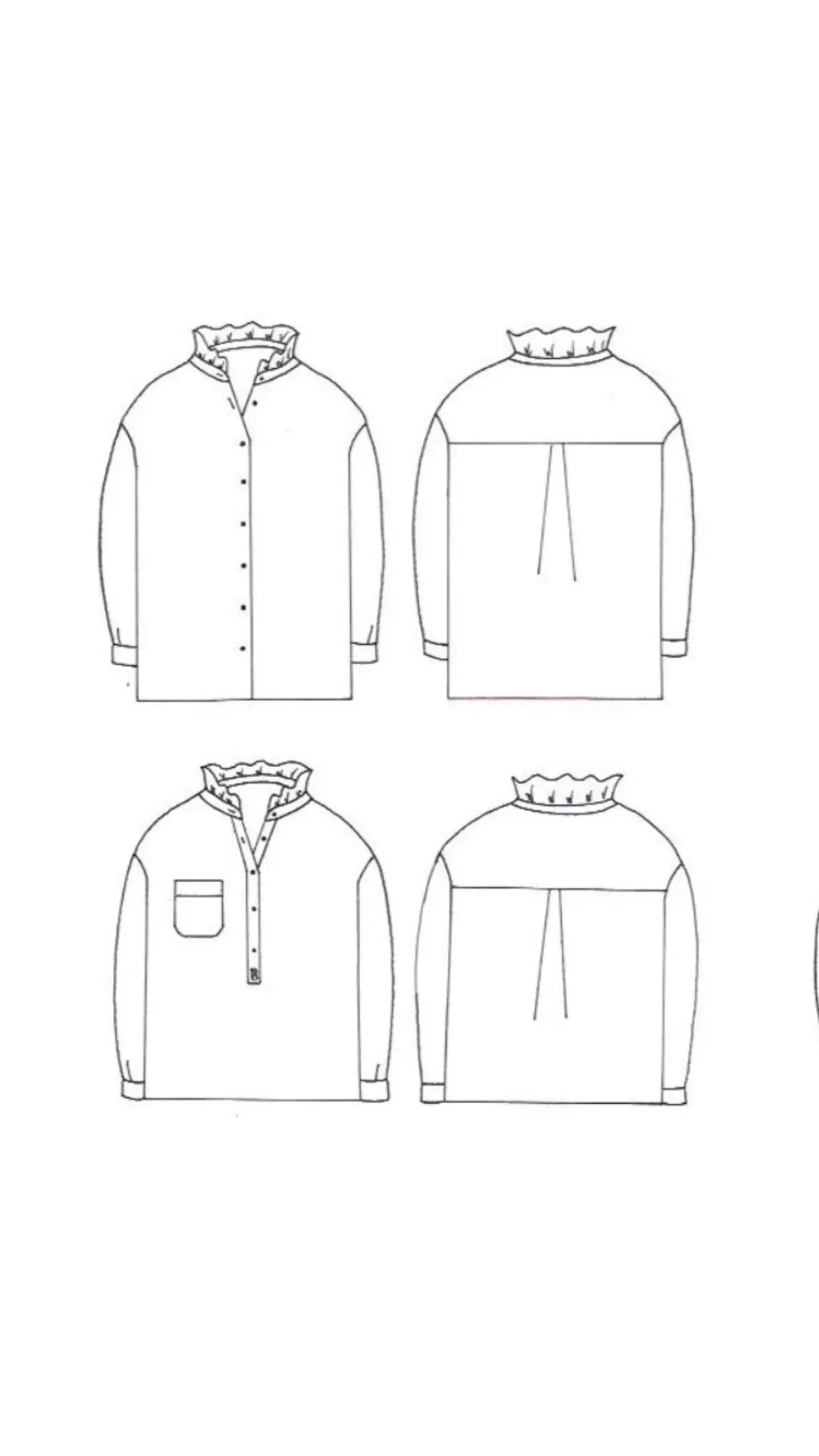 Extension gratuite du patron Constance - Col victorien - Ma Petite Fabrique - Patrons de couture