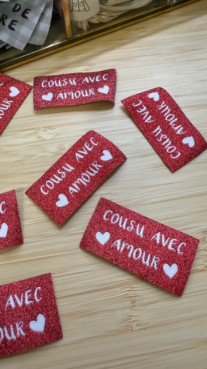 Étiquette - Cousu avec Amour