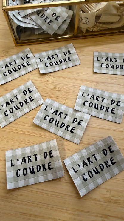 Étiquette - L’art de coudre