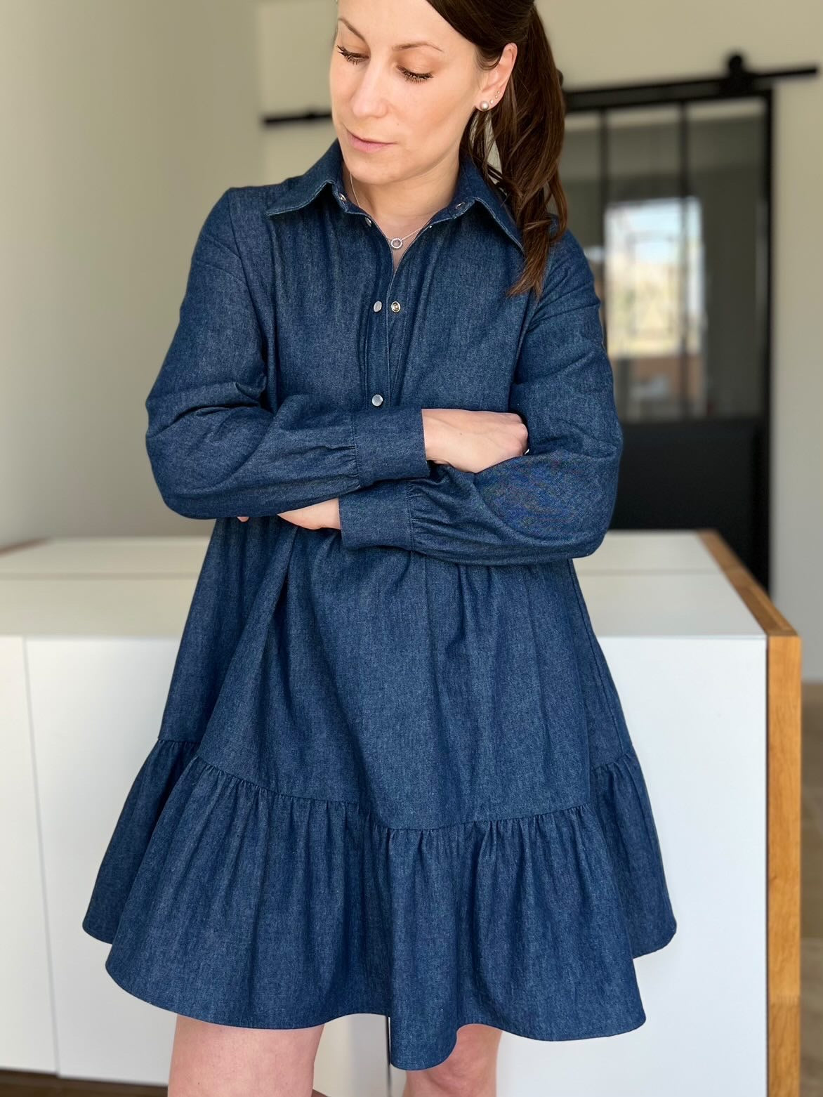 Patron Robe Avec Basque Patron Burda 5795 Blouse Et Robe à Basque