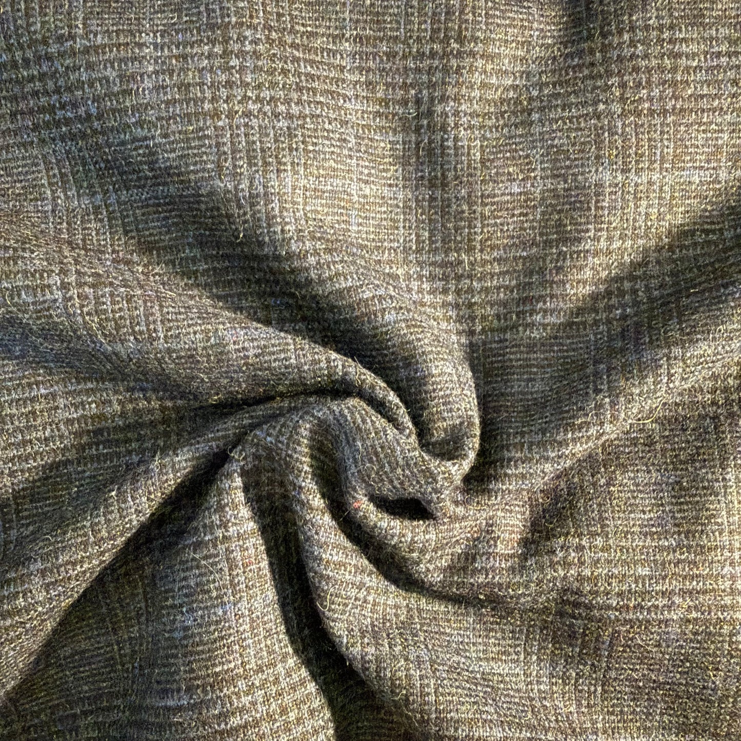 Tissu - Lainage prince de galles bleu (par10cm)