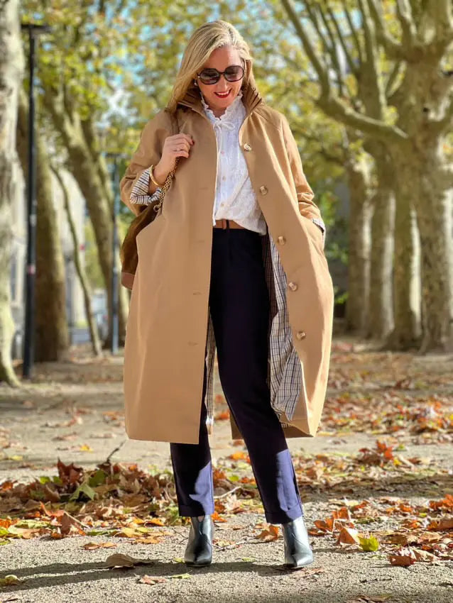 Extension Trench & Manteau Jules / Extension "Col plis plats" - Ma Petite Fabrique - Patrons de couture