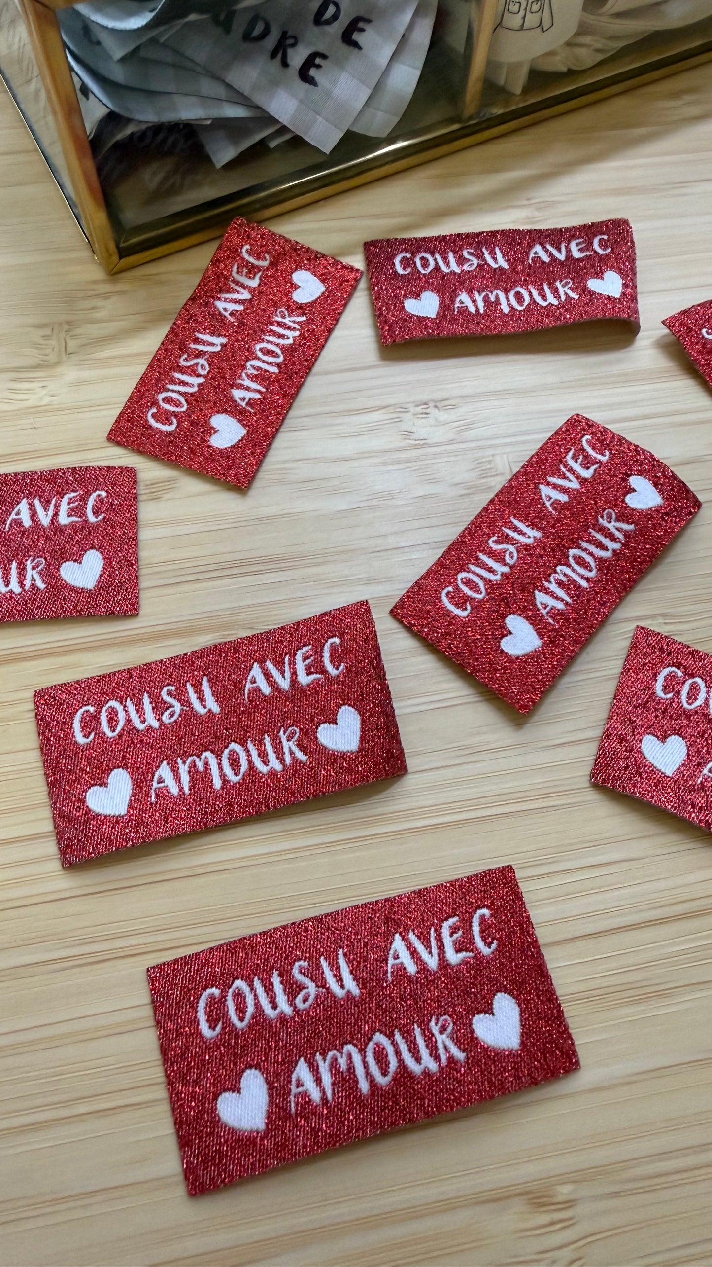 Étiquette - Cousu avec Amour