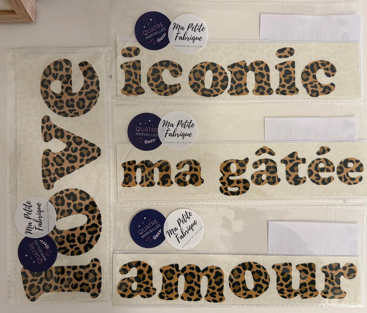 Flex mots Graou - Ma Petite Fabrique - Patrons de couture