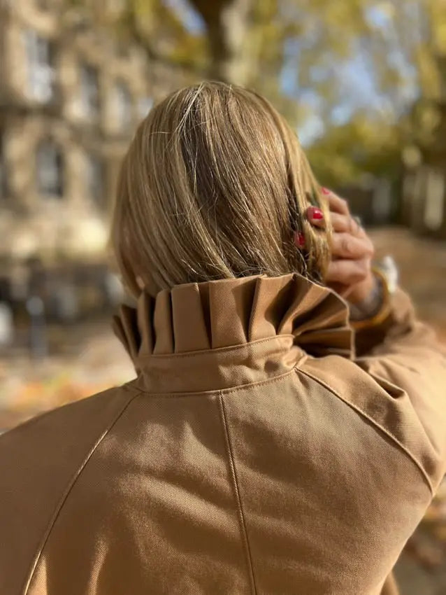 Extension Trench & Manteau Jules / Extension "Col plis plats" - Ma Petite Fabrique - Patrons de couture