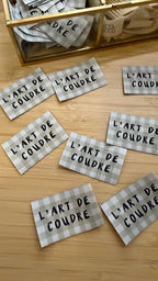 Étiquette - L’art de coudre (à l'unité) - Ma Petite Fabrique - Patrons de couture