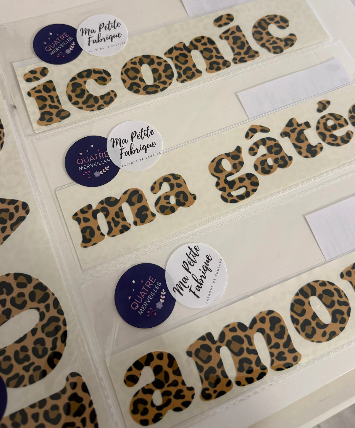 Flex mots Graou - Ma Petite Fabrique - Patrons de couture