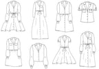 Patron Anais Chemise / Robe Chemise - Ma Petite Fabrique - Patrons de couture