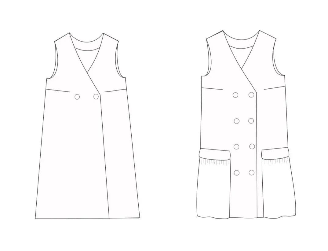 Patron Irénée - Robe - Ma Petite Fabrique - Patrons de couture