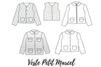 Patron Petit Marcel - Veste et manteau - Ma Petite Fabrique - Patrons de couture