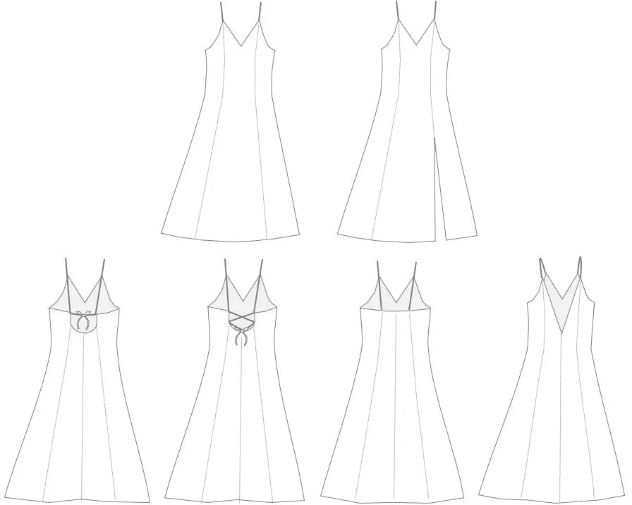Patron Camille / Robe - Ma Petite Fabrique - Patrons de couture