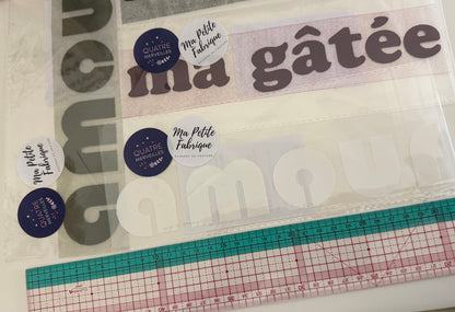 Flex mots en couleur