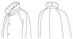 Extension Trench & Manteau Jules / Extension "Col plis plats" - Ma Petite Fabrique - Patrons de couture