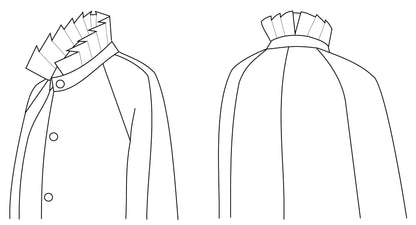 Extension Trench & Manteau Jules / Extension "Col plis plats"