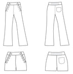 Patron Jean - Pantalon & Short - Ma Petite Fabrique - Patrons de couture