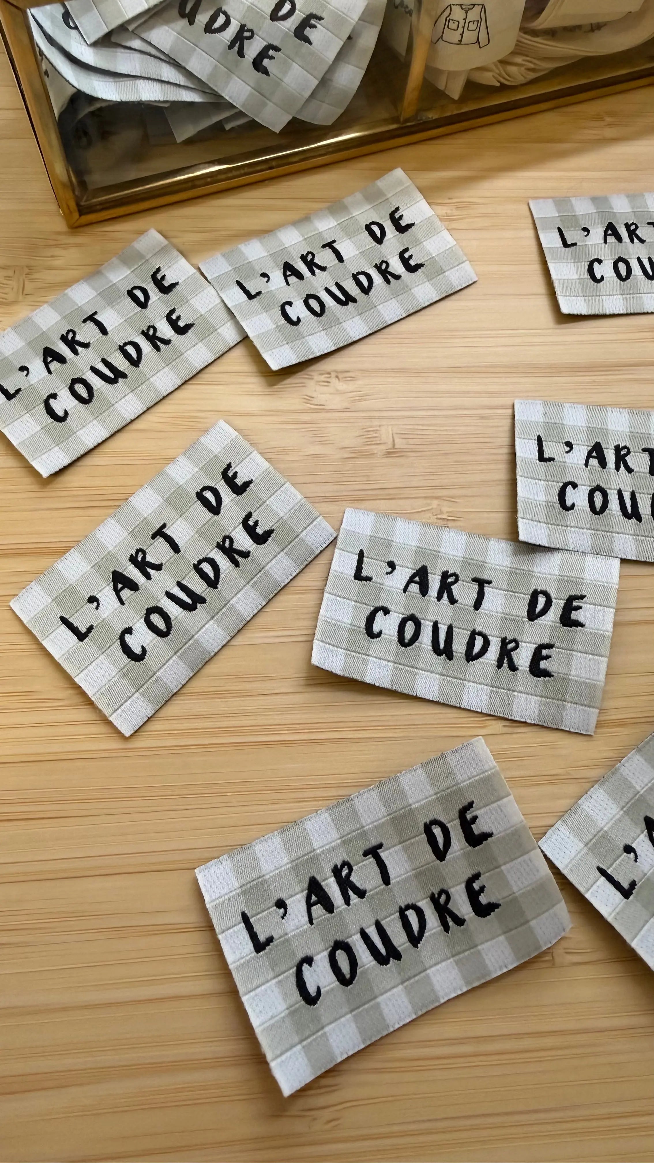 Étiquette - L’art de coudre (à l'unité) - Ma Petite Fabrique - Patrons de couture
