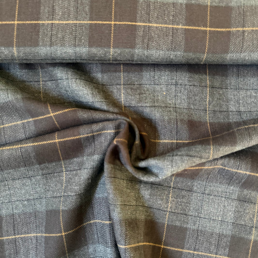 Tissu - Flanelle de coton tartan (par 10cm)