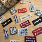 Pack de 6 ou 8 étiquettes à coudre (à l'unité) - Ma Petite Fabrique - Patrons de couture