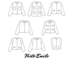 PACK PDF // EMILE & MARCEL - Ma Petite Fabrique - Patrons de couture