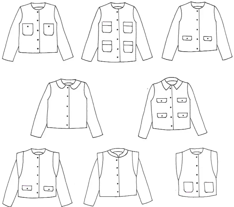 Patron Emile - Veste - Ma Petite Fabrique - Patrons de couture