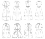 Patron Nais - Robe chemise - Ma Petite Fabrique - Patrons de couture