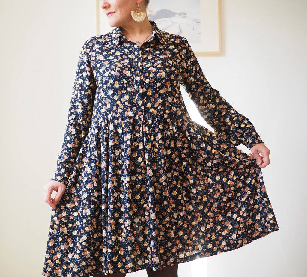 Patron Nais - Robe chemise - Ma Petite Fabrique - Patrons de couture
