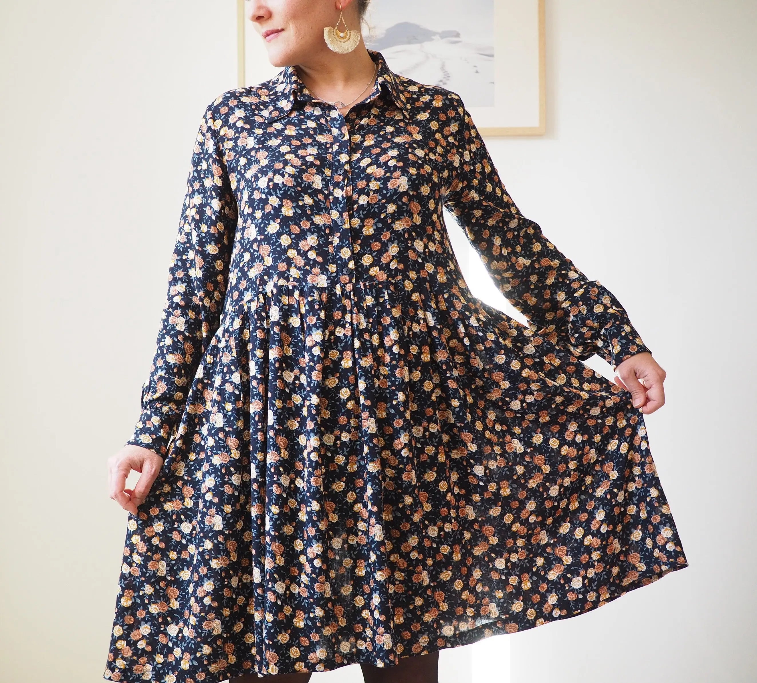 Patron Nais - Robe chemise - Ma Petite Fabrique - Patrons de couture