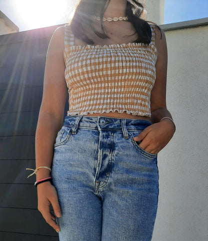 Patron Ninon Robe - Crop Top