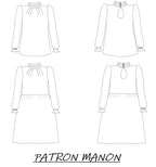 Patron Manon - Blouse / Robe - Ma Petite Fabrique - Patrons de couture