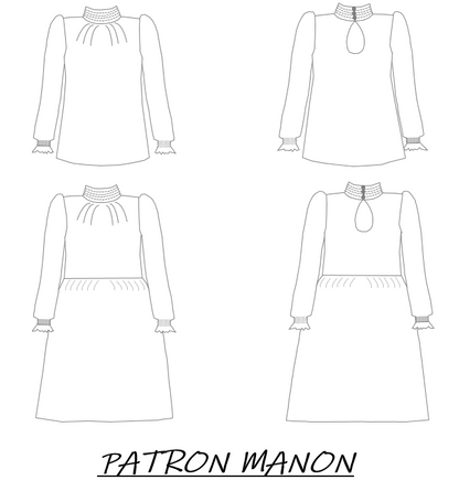 Patron Manon - Blouse / Robe